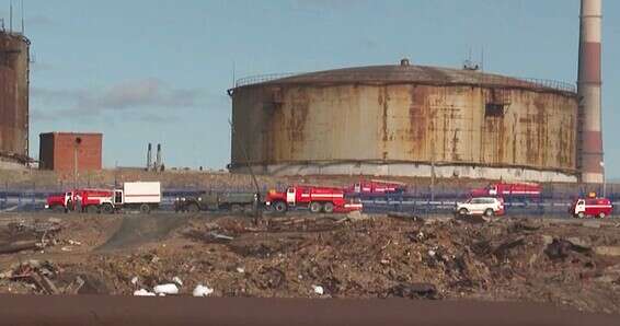 אזור האסון האקולוגי בסיביר // צילום: רויטרס